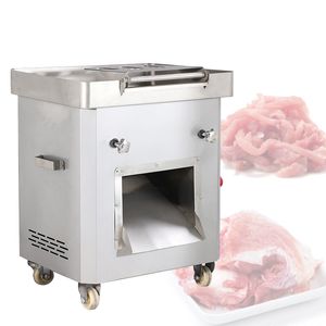 Fleischschneidemaschine, professioneller industrieller Fleischschneider aus Edelstahl, 220 V, 110 V, kommerzieller Fleischschneider, zum Verkauf