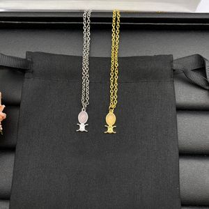 Vergoldete Celins Damen-Halskette „Love Triangle“, einfacher Stil, Doppeldecker-Stil, elegante Halsketten, luxuriöse dünne Kette aus Messing, baumelnde Designer-Armbänder, Weihnachtsgeschenk