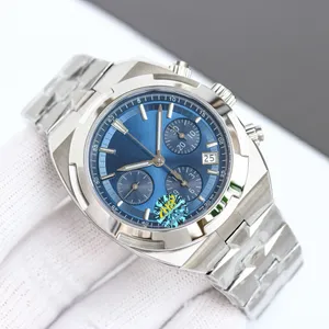 VC Overseas 5500V/110A-B148 1:1 SuperClone 8F Factory AAAAA 5A Quality 41mm Men Watches Automatic Chronograph Mechanical 7750 Movement Jason007 011