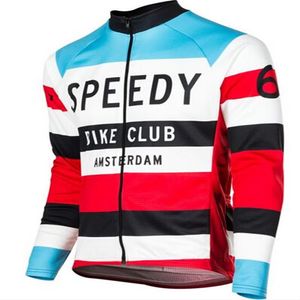 2022 Speedy Winter Cycling Jackets Fleece Thermal Bicycle Mtb Clothing Ciclismo Maillot MTB L13267V