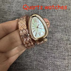 Gorący prezent świąteczny Vintage klasyczny serpentynowy styl węża Kolekcja Women Watch Designer Designer Watches Kwarc Ruch Watch