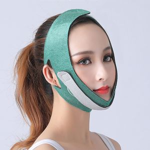 Dubbel hakreducer Face Lyft Belt Bandage Anti Wrinkle Face Band V Line Lifting Chin Strap For Women