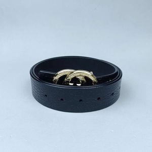 Luxury Designer Women Belt Fashion Antique Men Cowhide Belt Classic Smooth Buckle Casual Versatile Jeans Waistband Width 3.8cm High-quality Wholesale