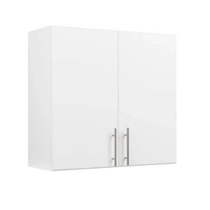 Zlewki łazienkowe Prepac 1 Shelf Wysoka szafka ścienna Białe magazynowanie mebli domowych Organizatorzy 231204