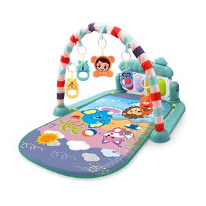 Keyboards Piano Baby Activity Gym Play Mat Musical Rack Kid Infant Multifunctional Fitness Frame Educational Crawling Carpet Toy Children Gift 231204