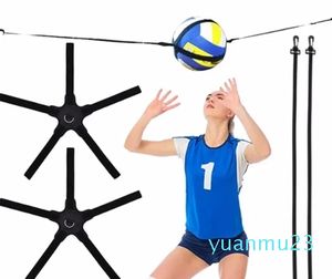 Balls Volleyball Training Equipment Aid Trainer Elastic Belt Gifts for Beginners Setting Improves Serving