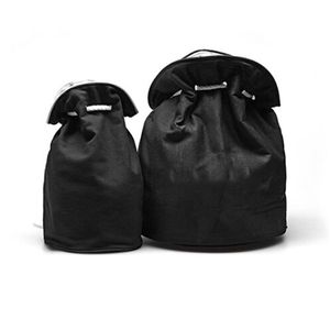 Classic logo Drawstring Gym Bucket Bag Thick Travel Draw String Bag Women Waterproof Wash Bag Cosmetic Makeup Storage Case3356