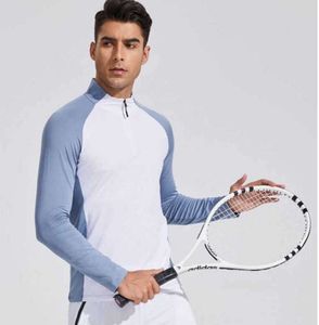 LU LU L yoga align designer Running Shirts Compression sports tights Fitness Soccer Man Jersey Sportswear Quick Dry Sport t-Shirts Top Dcfr
