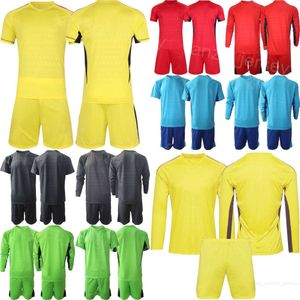 Bramkarz drużyny klubowej Realu Zaragoza GK Jersey Set Set Kids Men Bramkarz Long Sleeve 1 Christian Alvarez 13 Gaetan Poussin Numer Numer Numer Numer Football 23/24