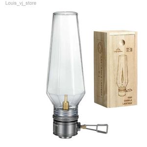 Camping Lantern 1pc CAMPINGMOON Candle Lamp Detachable Gas Lamp Tent Lantern Light Camping Hiking Outdoor Tool High-temperature Resistant YQ231205