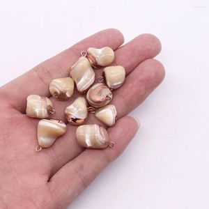 Pendant Necklaces Natural Seashell Pendants Irregular Charms For Jewelry Making DIY Necklace Bracelet Earrings Anklet Fashion Accessories
