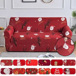 Chair Covers Christmas Sofa Cover Elastic Couch Cover Sofa Slipcovers for Couches and Loveseats Washable Furniture Protector for Pets Kids 231204