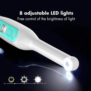 Lupen 1080P Wireless Wifi Oral Endoskop 8 Einstellbare Lichter Intraorale Kamera HD Video Für Ios Android Zähne 231204