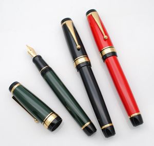 Gift Fountain Pens JD Metal Big Fountain Pen with a Converter M Nib 0.7mm Ink Writing Gift Pen for Office School Supply Stationery 231204