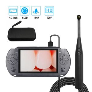 Magnifying Glasses Handheld Intraoral Camera 2MP HD Orthodontist Inspection Endoscope Tool with 6 Adjustable LED Light 43 Inch IPS Screen 231204