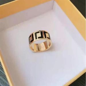 2022 designer Quality Extravagant channel set Love Band Ring Gold Silver Rose Stainless Steel letter Rings Fashion Women men weddi2132