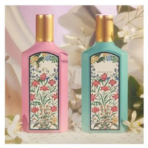 Vendite calde Flora Splendido profumo Magnolia per donna Gelsomino 100ml Gardenia Parfum Fragranza Odore duraturo Lady Ragazza Donna Fiore floreale nave veloce