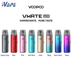 VOOPOO VMATE PRO POD KIT 900MAHバッテリー3ML容量5-25WパワーレンジステップレスエアフローICOSM TECHとVMATE PODカートリッジと互換性