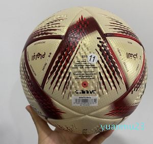 Palloni Anni Pallone da calcio finale della Coppa del Mondo Al Hilm Champagne Gold Supporto alla vendita diretta in fabbrica