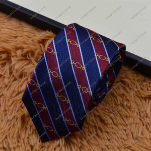 Luxury Necktie High Quality Men's Letter 100% Tie Silk Necktie black blue Jacquard Party Wedding Business Woven