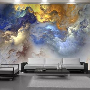 3D Modern Wallpaper Gorgeous Cloud Marble Exquisite Wallpapers Interiör Heminredning vardagsrum sovrumsmålning Mural Wall Papers296L