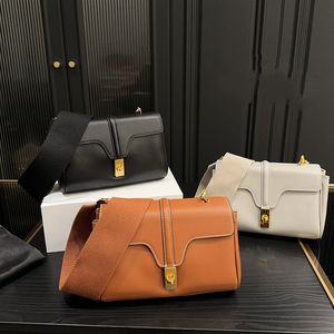 Bolsas de ombro femininas de designer de moda de luxo, itens de venda quente em 2023, bolsas femininas retrô e requintadas de couro genuíno de alta qualidade