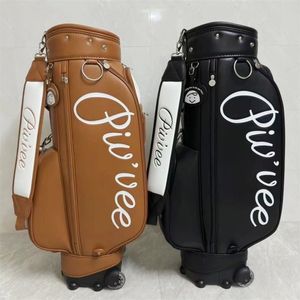 Väskor Puller Rod Golf Sports Fashion Club Bag High End Standing Classic Vintage Ball Bag 231204