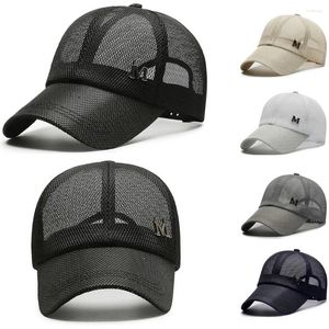 Top Caps Nefes Alabilir Örgü Güneş Şapkaları Ayarlanabilir Beyzbol Kapağı UV Koruma Kadınlar