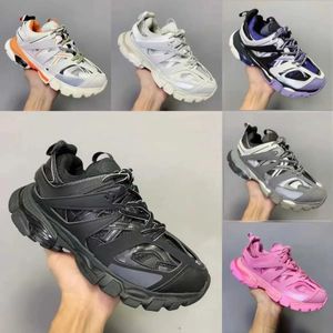 Designer Track3.0 Men's Athletic Shoes Running Shoes Athletic Shoes Casual Shoes Three White Black Vintage High Training B22 Shoes Balance Shoes Nylon