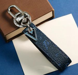 True Leather Keychains Car Keychain Fashion Pendant Brand Ring for Men Women Designer Key Chain Trevliga julklappar har originalbox Louiselies Vittonlies