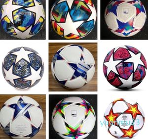 新しいヨーロッパチャンピオンサッカーボールサイズPUボール顆粒スリップ耐性サッカー