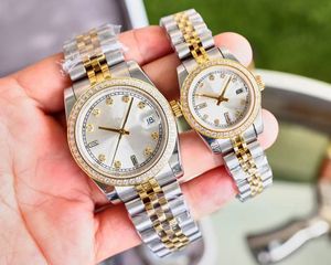 Watch designer watch couple watch fully automatic mechanical movement stainless steel sapphire glass super luminous 41/36mm fashion watch