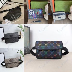 Designer Marmont Psychedelic Gürtel Taille Taschen Tiger Vintage Ophidia Fanny Bum Pack Leder Canvas Männer Frauen Ente Herren Damen Bag309T