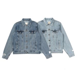 Gull Jacket Women Designer Denim Jackets Mens Womens mode tvättade denims kappa broderade bokstäver rockar high street casual knappar toppar