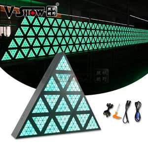 V-Show Retro LED Triangle1630ステージライトマトリックスランプは、DJディスコライトのためにスプライスできます