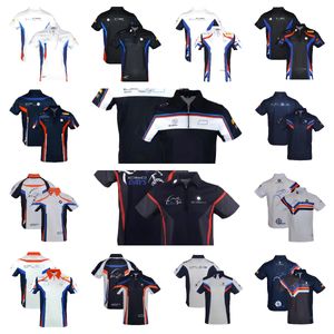 MOTO cross-country motorcycle riding suit short sleeve lapel motorcycle suit plus size custom quick-drying POLO shirt