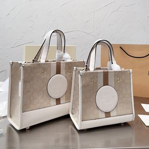 Tote Çanta Tasarımcısı Lady Bag Klasik Kadın Omuz Çantaları Lüks El Çantası Kalın Kayış Metalik Tote İki Ton Moda Çantası Markalı Alışveriş Seyahat Çantaları