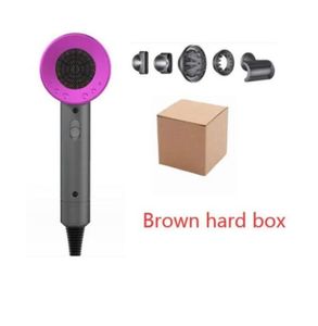 No Fan Hair Dryer Professional Salon Tools Blow Dryers Heat Super Speed US/UK/EU Plug Electric Professional Hot &Cold Wind Hairdryer Temperature Hair Care Blowdryer