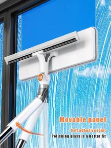 Inne organizacja sprzątania Joybos Window Brush Squeegee silikonowa podłoga podłogowa mop 136 cm narzędzie do czyszczenia wielofunkcyjnego użycia gospodarstwa domowego 231205