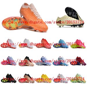 XV Elite Pro-Sg Soccer Shoes Mens Cleats Boots Boots Orange Plating Sole Sole