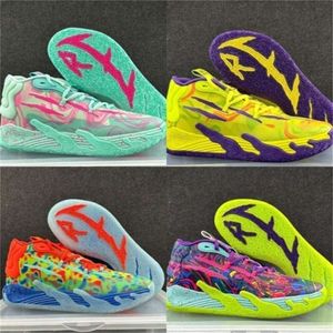 Lamelo Sports Buty Jakość piłka lamelo 3 MB03 MB3 Buty koszykówki Rock Ridge Ridge Ridge Królowa nie stąd lo Ufo Black Blast Mens 36-47