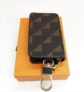 Plånbokskorthållare recto verso designer läder mode kvinnor mini zippy arrangör plånbok mynt handväska bälte charm nyckelpås plånbok män