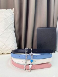 Fashionable Letter Belt Classic Style Made of Top Cowhide Elegant Stylish Belts For Woman Copper Buckle Bredd 20 cm 4 Alternativ med9769412