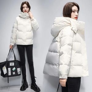 Gilet da uomo Abiti corti e caldi per le donne Piumino lungo Anatra bianca Cappotto da donna coreano Intensificazione Donna Giacche invernali Freddo 231206