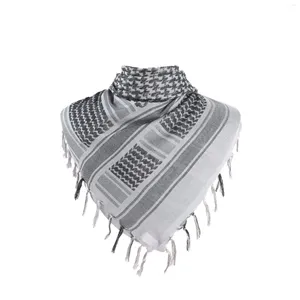 Bandanas Modischer arabischer quadratischer Schal für Outdoor-Kampf, militärischer Wüstenschal, Kopftuch, Halsband, niedrige Temperatur, Wärme, Wind und