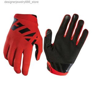 Five Fingers Gloves Motocross Racing Gloves Downhill Mountain Bike DH MX MTB Motorbike Glove Dirtbike Summer Mens Woman Motorcycle Luvas S-XXL Q231206