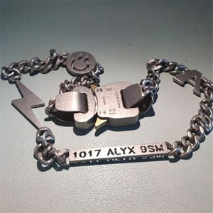 Kettingen Ketting Mannen Vrouwen 1017 ALYX Ketting Opengewerkte Letters Roestvrij Stalen Metalen Kettingen 9SMChains262v