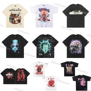 ヘルスターメンズTシャツ高品質のメンズTシャツデザイナーシャツ夏の服ファッションカップルコットンティーカジュアル女性半袖ティーティーホワイトTシャツR3