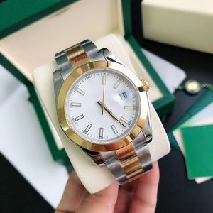 Mens 시계 디자이너 시계 36mm 41mm 최고 품질 자동 기계식 이동 904L 스테인리스 스틸 방수 고급 Luminous Wristwatch Sapphire와 상자