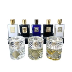 Perfumes de alta qualidade Fragrâncias para mulheres Kilian Love Dont Be Shy Perfume 50ml Black Phantom Good Girl Gone Bad Voulez Vous Angels Share EDP Spray Colônia 1.7oz